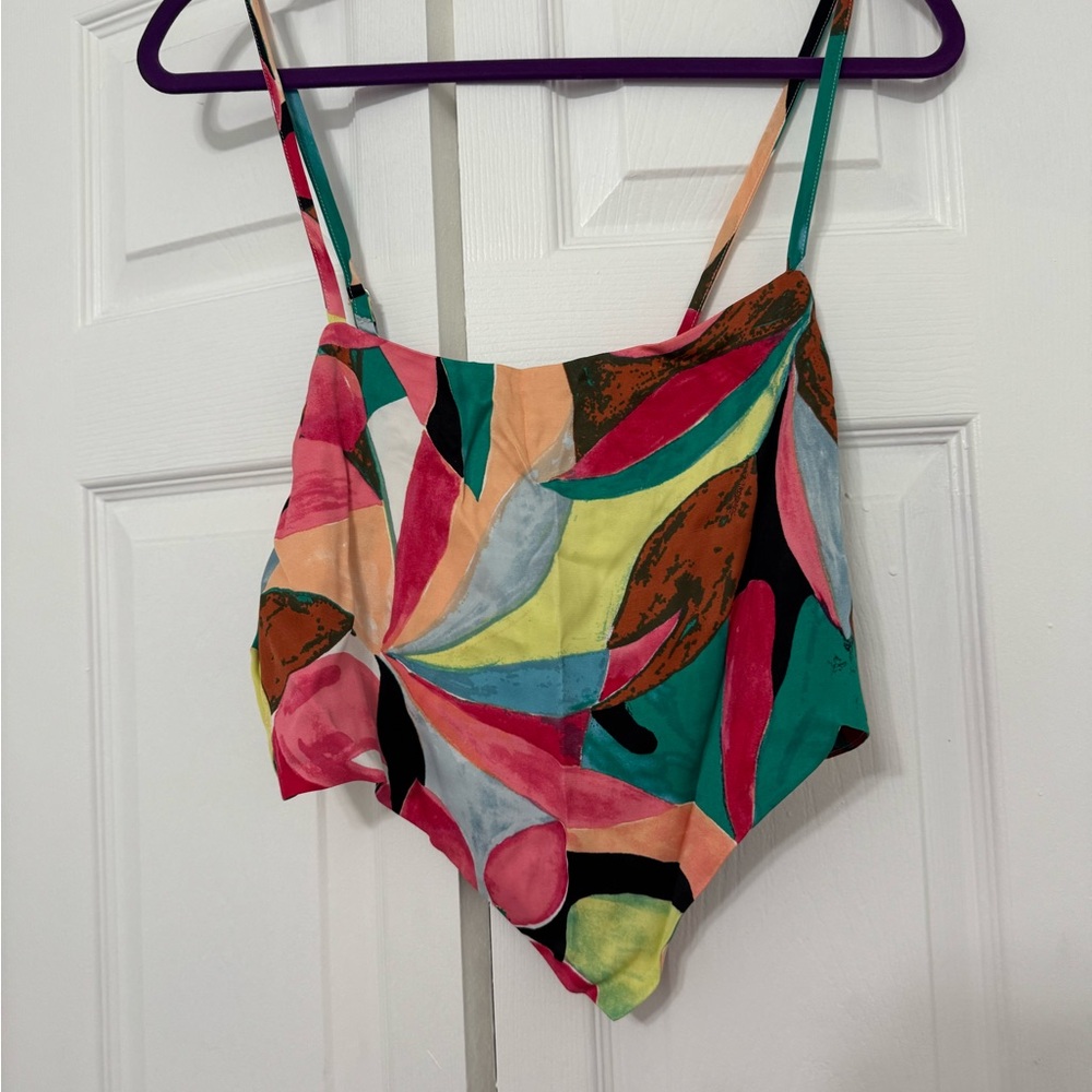 Forever 21 Colorful Bandana Top